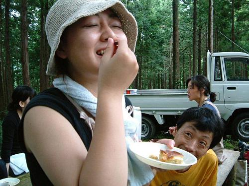 Yummy! Of course the best part of doing the Forestry Management Day is the home-cooked lunch! Thanks, Chan!