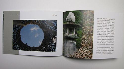 The kazura vine and blue stone art works, which become deeper in meaning the longer you look at them. Casual scenes from around town and from the pilgrim's trail. I feel my heart being soothed just by flipping through the pages. 