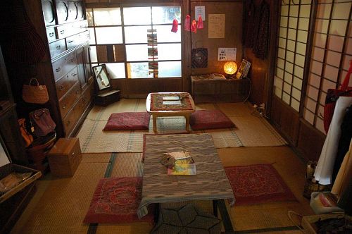 Inside Rakuraku Chaya