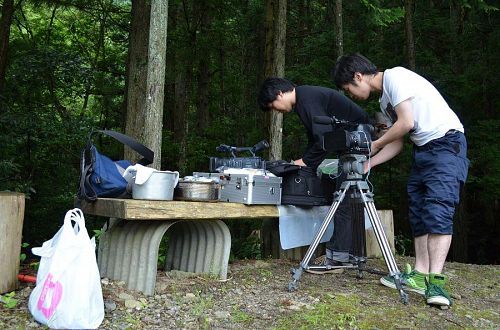 Film crew Yuta and Fuse san