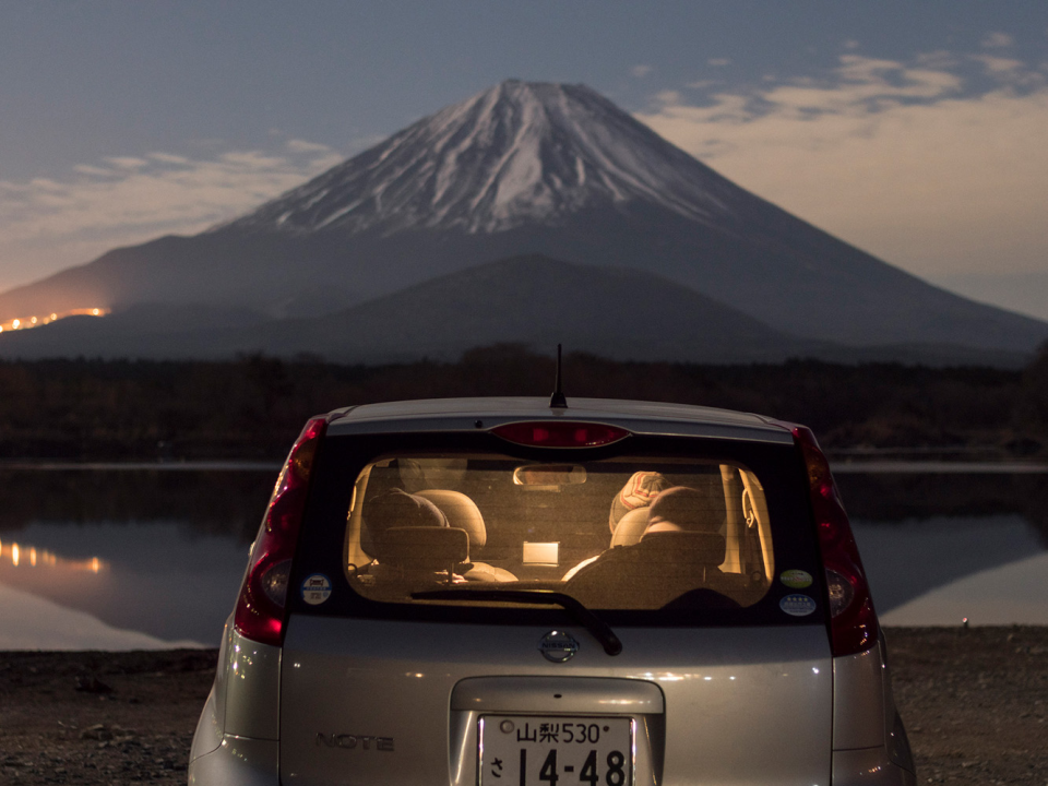 Sasha Tamarin waiting for the milky way転載禁止