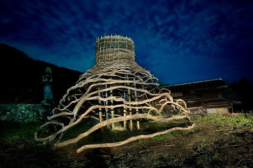 日没後のMoon dome