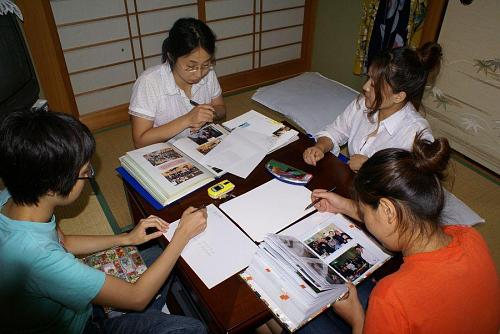 チャンさんのご指摘を受け夕食前の作戦会議