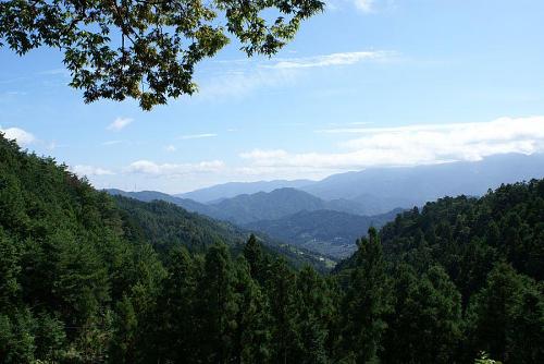 松尾部落から見た遠景