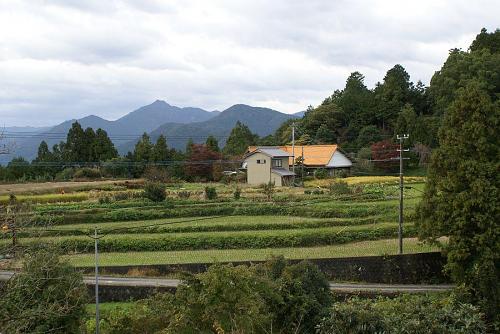 元山の田園風景