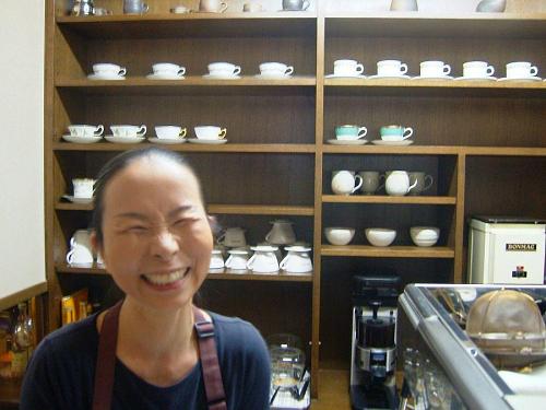 いつも美味しいコーヒーをご提供下さる「喫茶松葉庵」の松村みつよ様！
