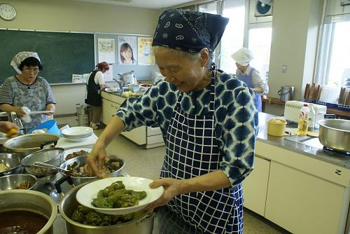 主催者の後藤貴美子さん。料理名人です。