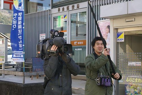 ＮＨＫの取材が入りました。