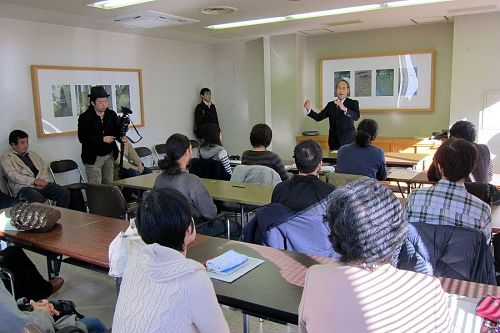 中央職業能力開発協会徳島センターの近藤さんより、温かい励ましの言葉をいただきました。