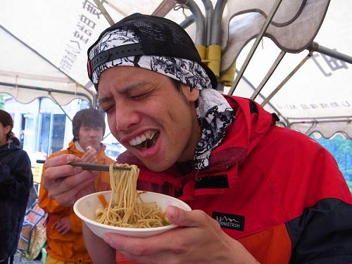 めっちゃ美味いー!!っていう顔（笑）