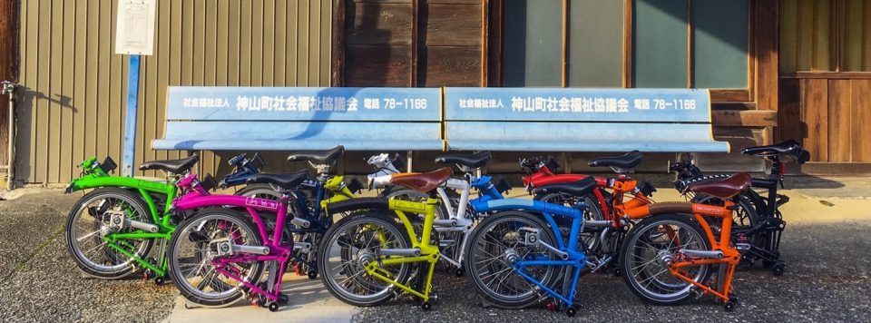 神山サイクリング cafebromptondepo カフェ