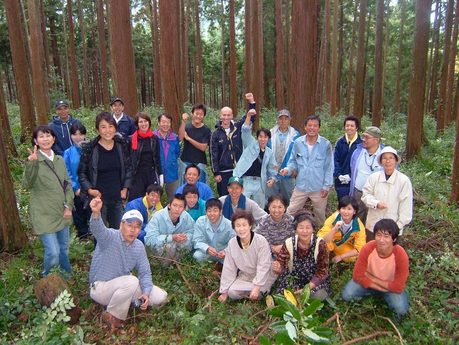 過去からの手紙と森づくり