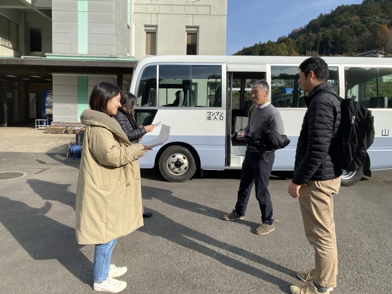 まちをめぐる、町民・町内バスツアー