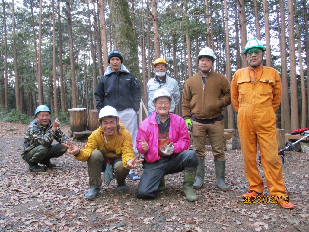2/19(日)「森づくり」しました | イン神山｜神山町のいまを伝える