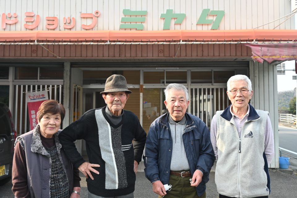 広野地区、歯ノ辻、南行者野の家々を訪ねて